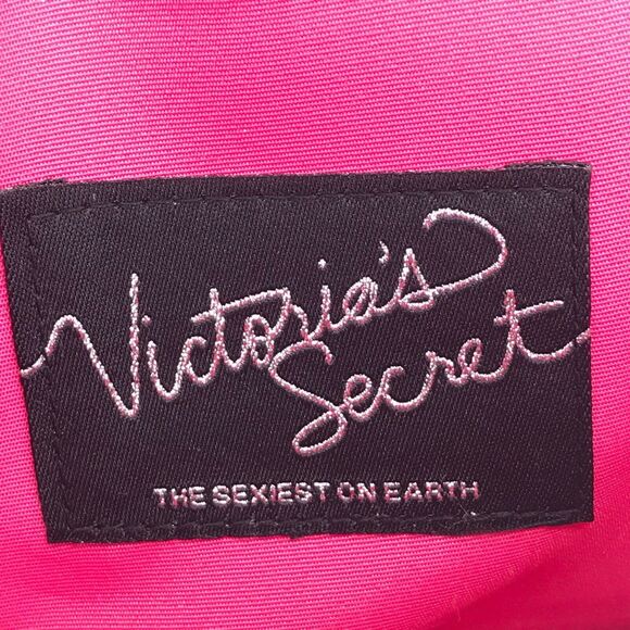 Victoria's Secret Evening Envelope Clutch Purse Silver Sparkly - Picture 3 of 7